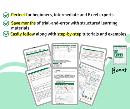 Excel E-books Courses