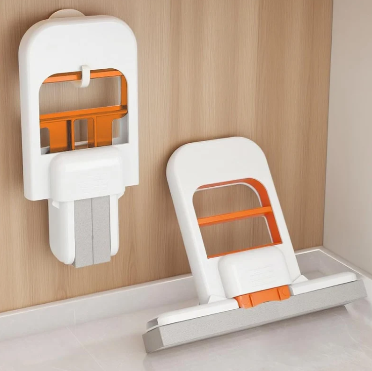 3-in-1 Kitchen Cleaning Combo | Soap Dispenser Scrubber, Sponge Mop & Sink Splash Guard